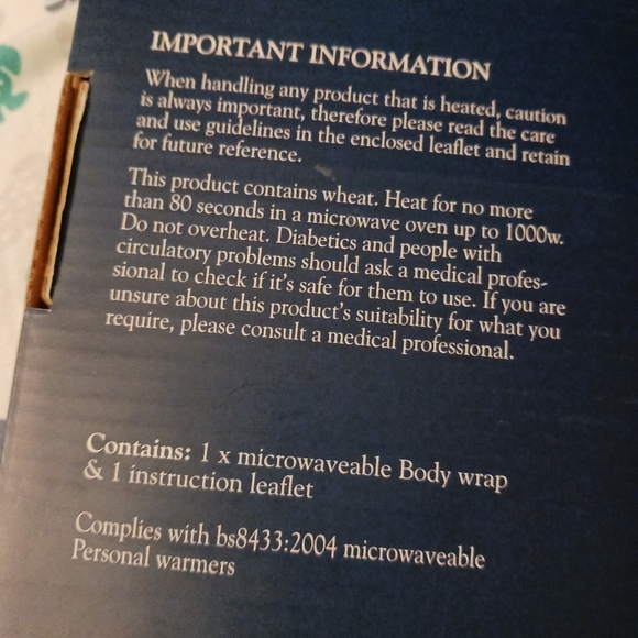 NEW! Men's WILLIAM WRIGHT Heatingpack - Picture 5 of 7